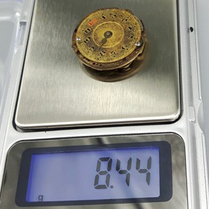 23.65 mm pocket watch movement weighs 8.44 grams