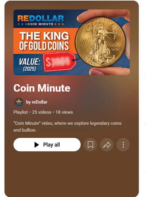 reDollar's popular CoinMinute series on YouTube