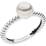 white gold pearl ring