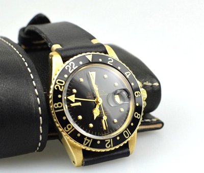 Rolex GMT Master made of 18k yellow gold