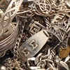 scrap silver lot: jewelry and more