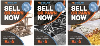 3 reDollar silver selling kits