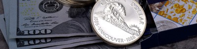 sell coin for cash: hundred dollar bills