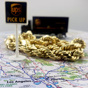 Ship your gold out of Los Angeles to sell