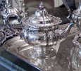 antique sterling silver coffee pot