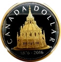 1$ Renewed Silver Dollar Canada 2016
