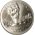1$ Yellowstone silver coin USA
