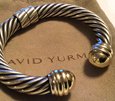 David Yurman sterling silver bangle