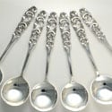 sterling silver fruit spoons