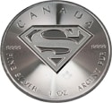 Canada silver coin Superman