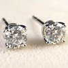 Tiffany diamond earrings