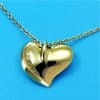 Tiffany heart motif pendant