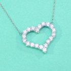 Tiffany Diamond Heart Pendant