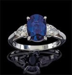 Tiffany Burma Sapphire ring