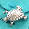 Tiffany sterling silver turtle brooch