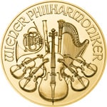 1 ounce Vienna Philharmonic gold coin