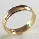 unwanted wedding ring made of yellow gold