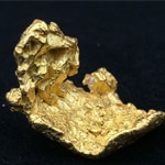 natural gold nugget from western Australia